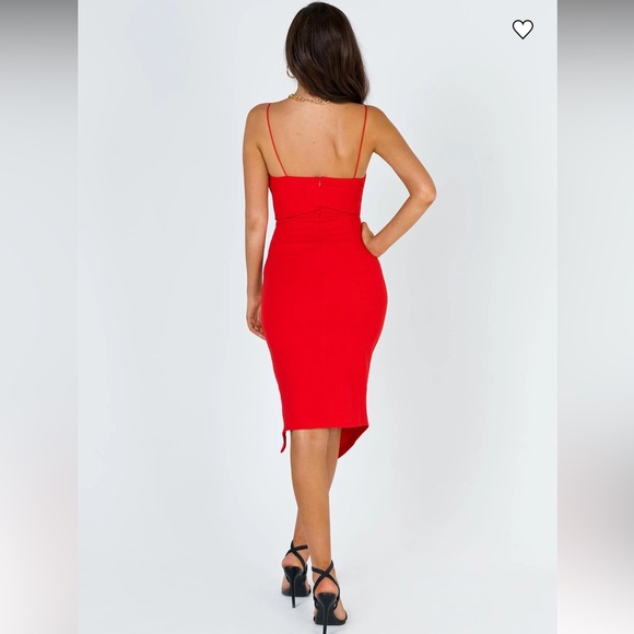 Princess Polly Aero midi red dress - Picture 11 of 16